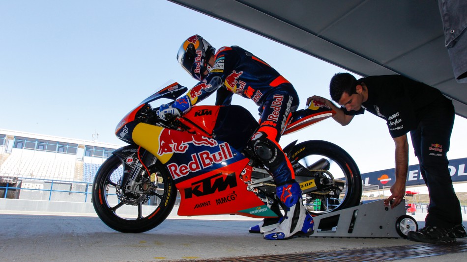 Danny Kent, Red Bull KTM Ajo, Jerez Test