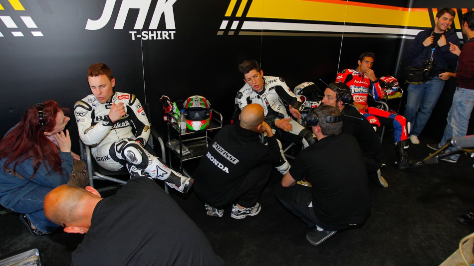 Efren Vazquez, Adrian Martin, JHK Laglisse, Jerez Test