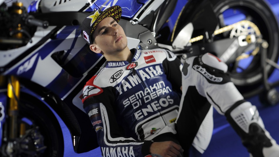2012 Yamaha YZR-M1 Official Presentation, Jorge Lorenzo