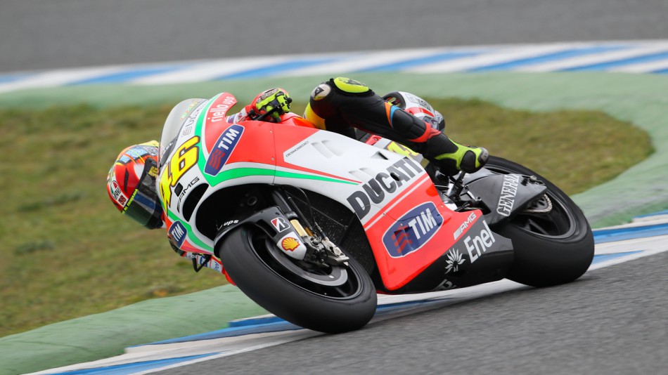 Valentino Rossi, Ducati Team, Jerez Test