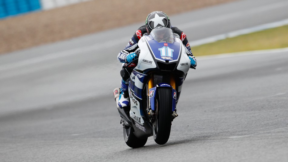 Ben Spies, Yamaha Factory Racing, Jerez Test