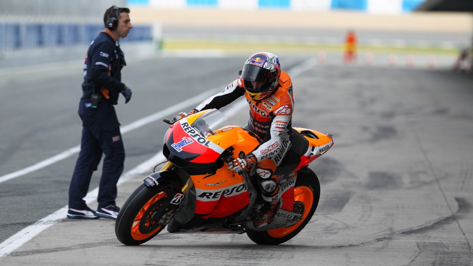 Casey Stoner, Repsol Honda Team, Jerez Test