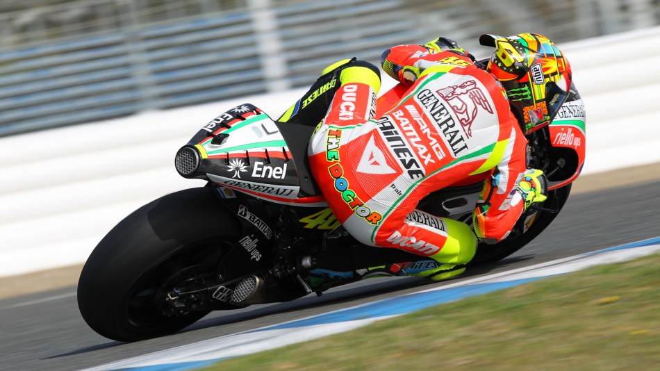 Valentino Rossi, Ducati Team, Jerez Test