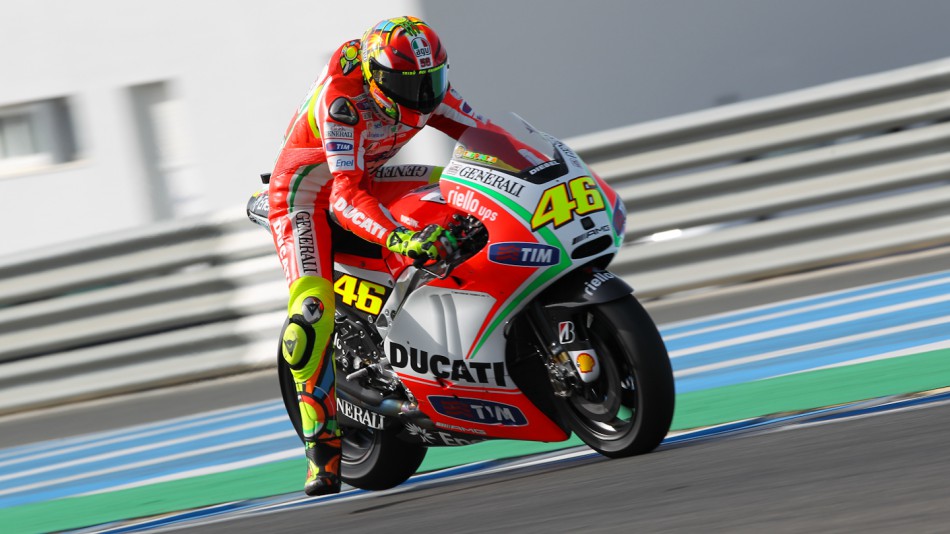 Valentino Rossi, Ducati Team, Jerez Test