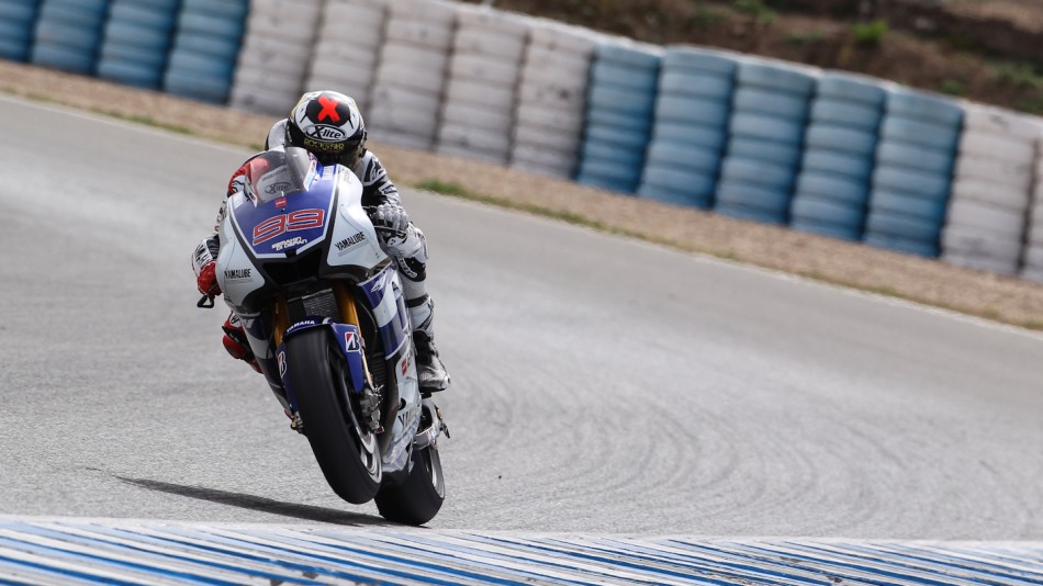 Jorge Lorenzo, Yamaha Factory Racing, Jerez Test