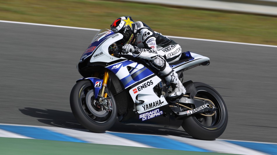 Jorge Lorenzo, Yamaha Factory Racing, Jerez Test