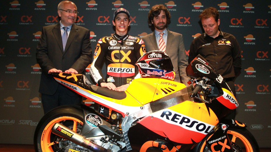 Marc Marquez, Team CatalunyaCaixa Repsol Team Presentation