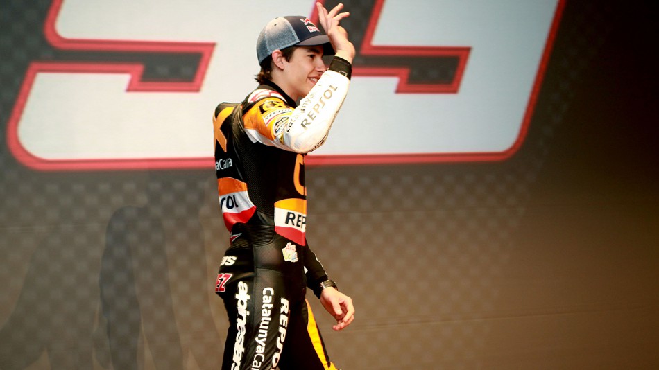 Marc Marquez, Team CatalunyaCaixa Repsol Team Presentation