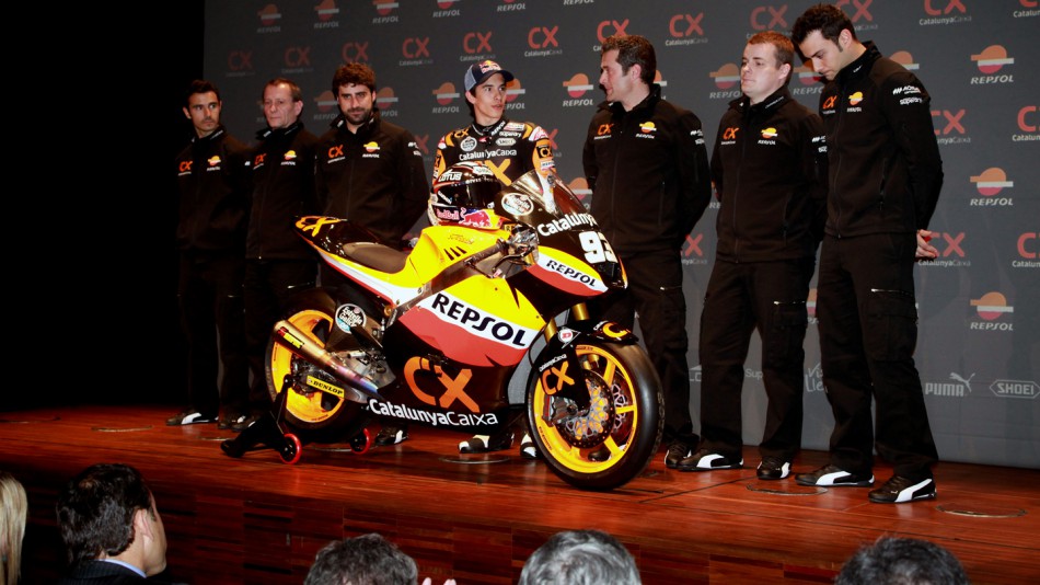 Marc Marquez, Team CatalunyaCaixa Repsol Team Presentation