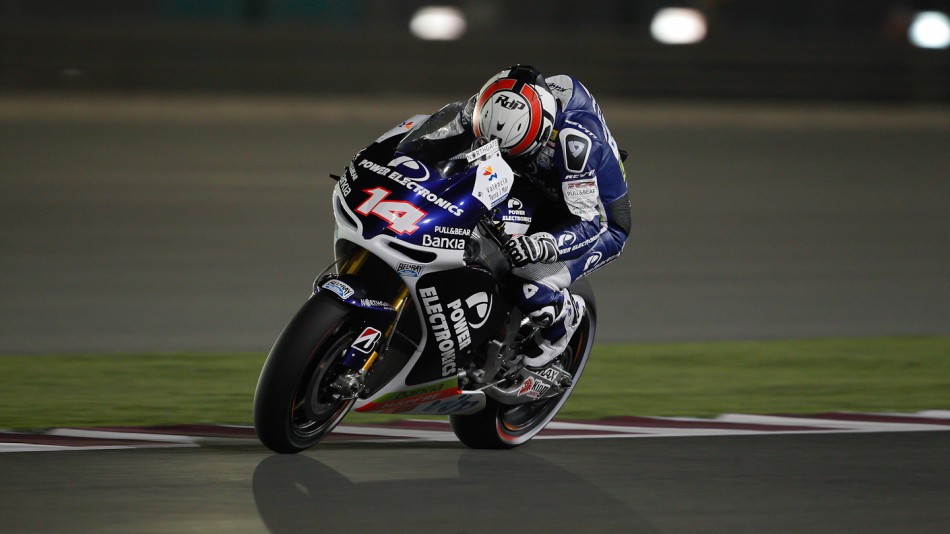 Randy de Puniet, Power Electronics Aspar, Qatar FP1