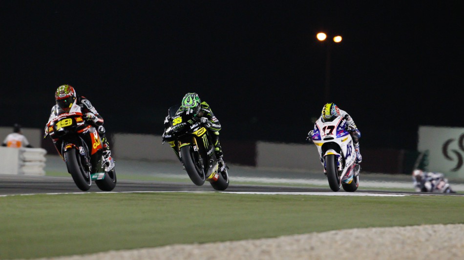 Bautista, Crutchlow, Abraham, San Carlo Honda Gresini, Monster Yamaha Tech 3, Cardion AB Motoracing, Qatar FP1