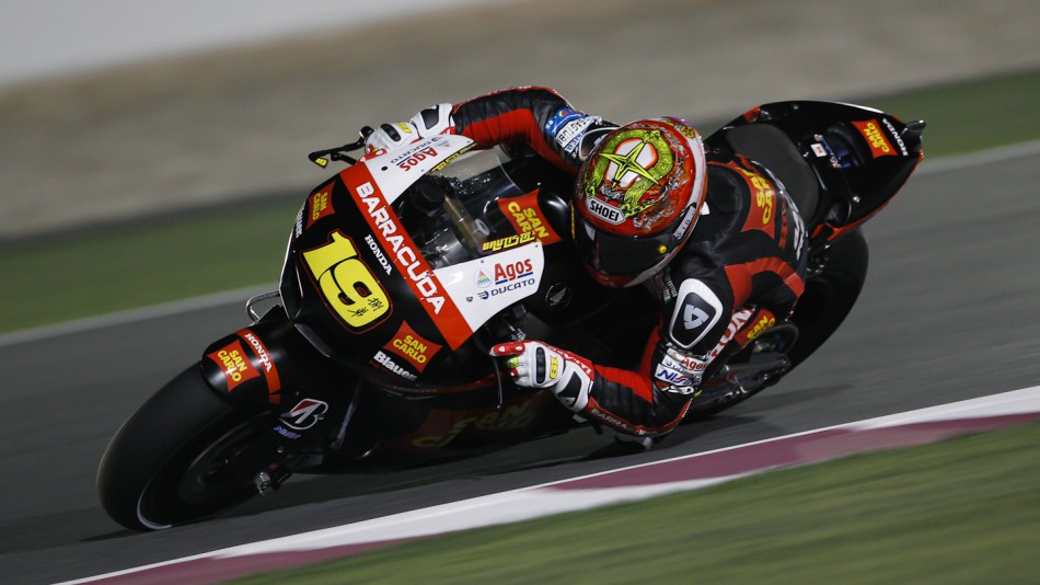 Alvaro Bautista, San Carlo Honda Gresini, Qatar FP1