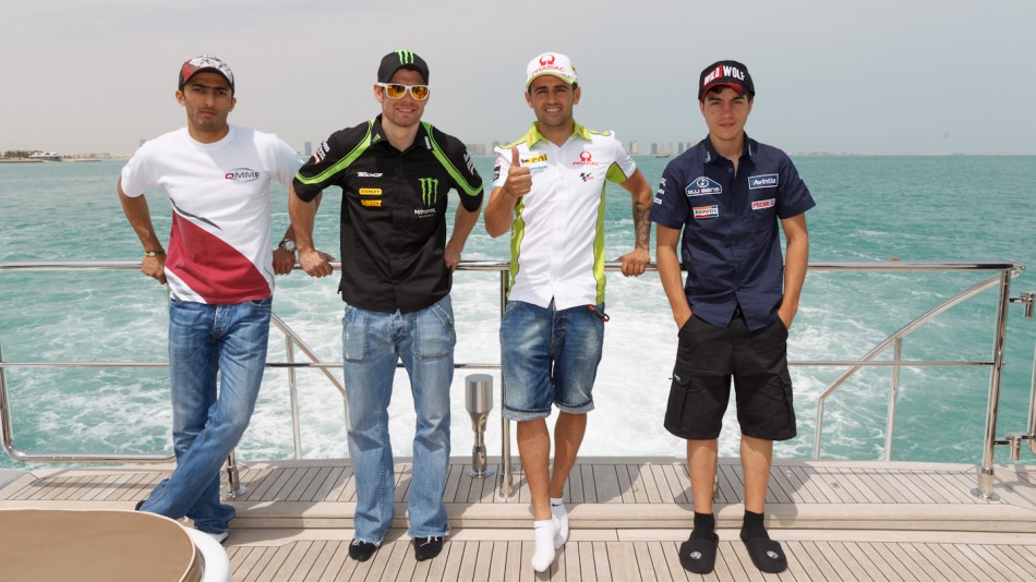Al Malki, Crutchlow, Barbera, Viñales, Qatar