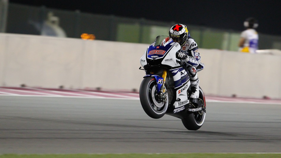 Jorge Lorenzo, Yamaha Factory Racing, Qatar FP3