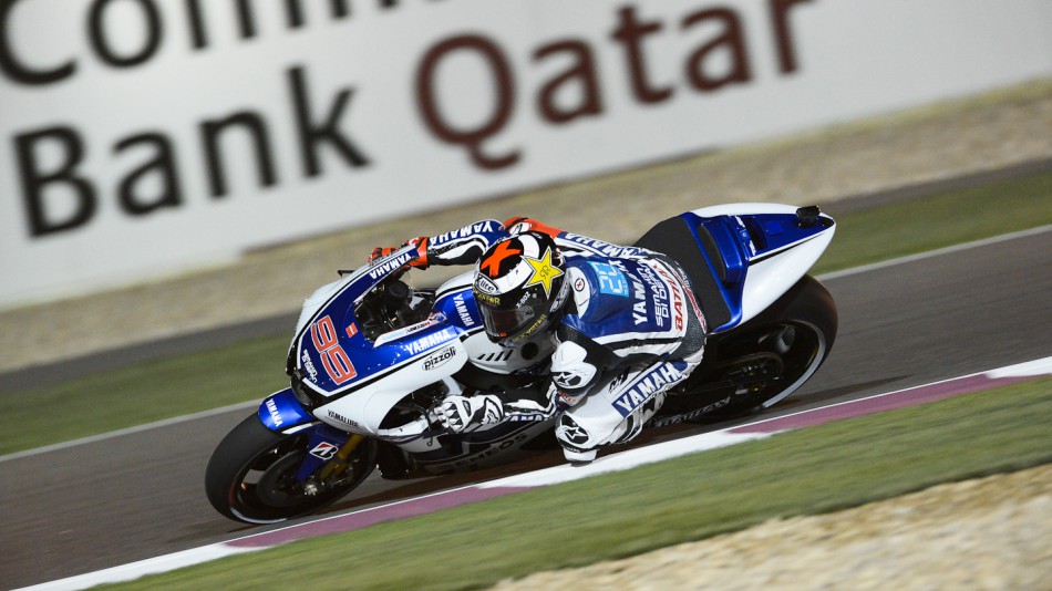 Jorge Lorenzo, Yamaha Factory Racing, Qatar FP2