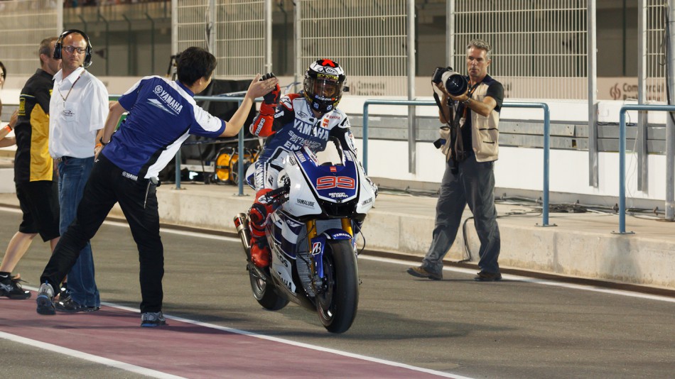 Jorge Lorenzo, Yamaha Factory Racing Qatar RAC