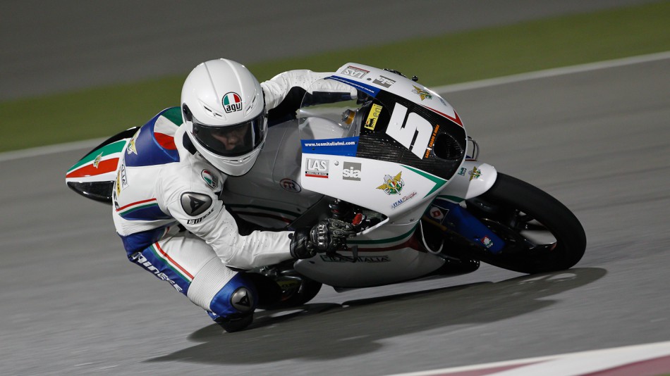 Romano Fenati, team Italia FMI, Qatar RAC
