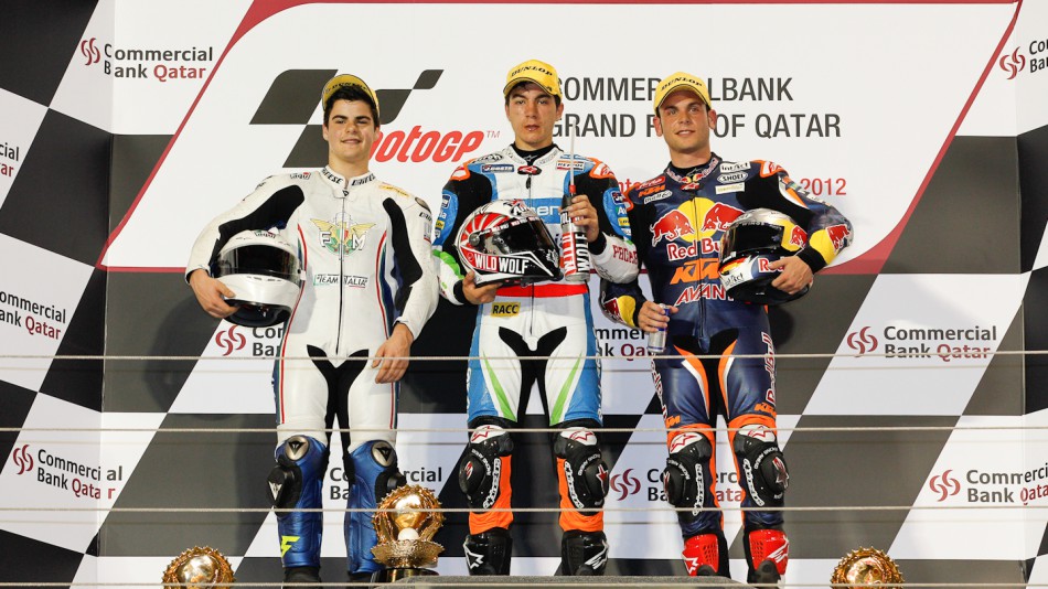 Fenati, Viñales, Cortese, Team Italia FMI, Blusen Avintia, Red Bull KTM Ajo, Qatar RAC