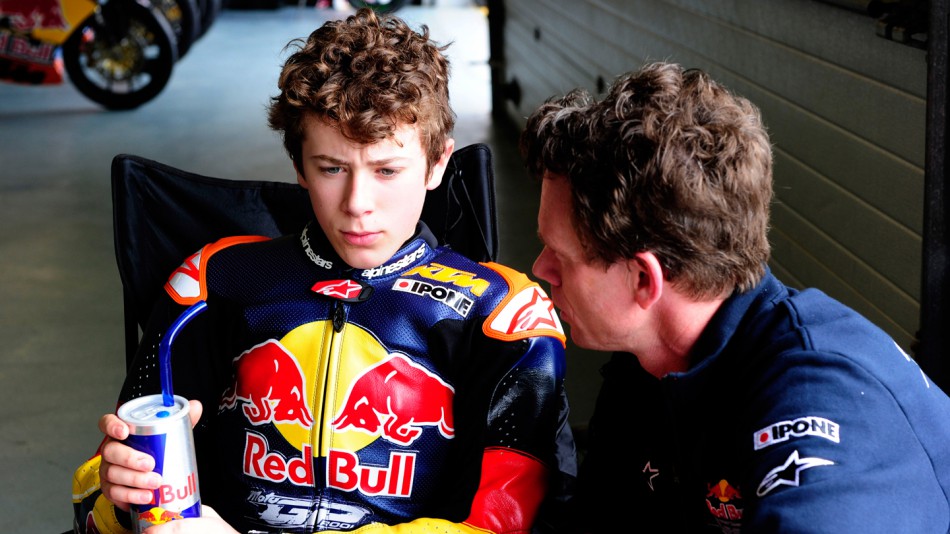 Philipp Oettl, Red Bull Rookies, Test Estoril