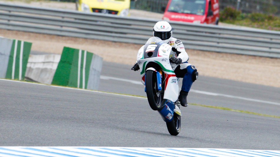 Romano Fenati, Team Italia FMI, Jerez FP2