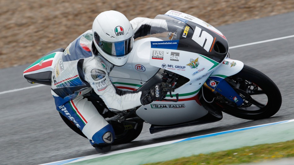Romano Fenati, Team Italia FMI, Jerez FP2
