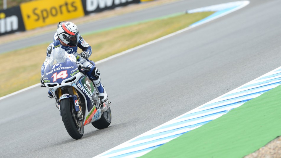 Randy de Puniet, Power Electronics Aspar, Jerez FP2
