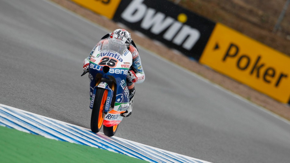 Maverick Viñales, Blusens Avintia, Jerez FP3