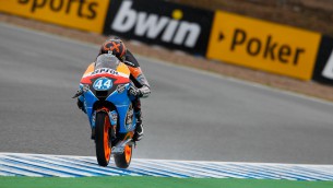 warmup moto3 jerez