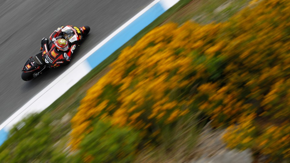 Alvaro Bautista, San Carlo Honda Gresini, Estoril FP2
