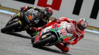 Nicky Hayden, Andrea Dovizioso, Ducati Team, Monster Yamaha Tech 3, Estoril QP