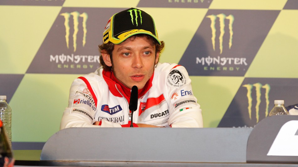 Valentino Rossi, Ducati Team, Monster Grand Prix de France Press Conference