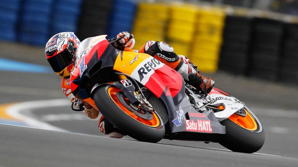 Casey Stoner, Repsol Honda Team, Le Mans FP2