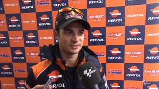#videos_htmlcaption_3 Pedrosa looking for improvements tomorrow