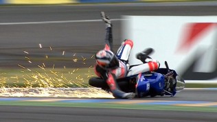 Le Mans 2012 - Moto3 - QP - Action - Jack Miller - Crash