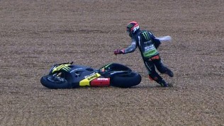 Le Mans 2012 - MotoGP - Race - Action - Andrea Dovizioso - Crash