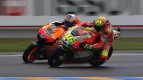 Le Mans 2012 - MotoGP - Race - Action - Stoner and Rossi
