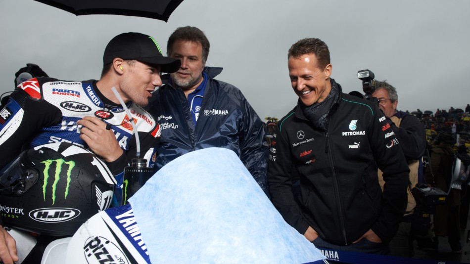 Ben Spies, Michael Schumacher, Yamaha Factory Racing, Le Mans