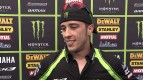 Dovizioso not happy with second row