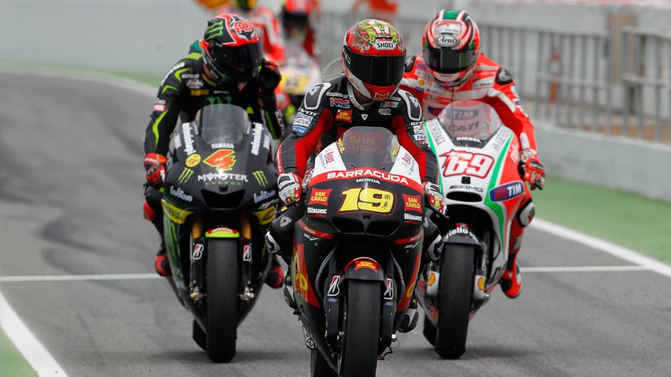 Bautista, Dovizioso, Hayden, San Carlo Honda Gresini, Monster Yamaha Tech 3, Ducati Team, Catalunya Circuit RAC