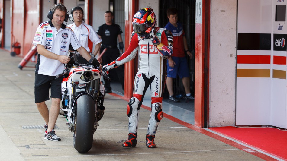 Stefan Bradl, LCR Honda MotoGP, Catalunya Test