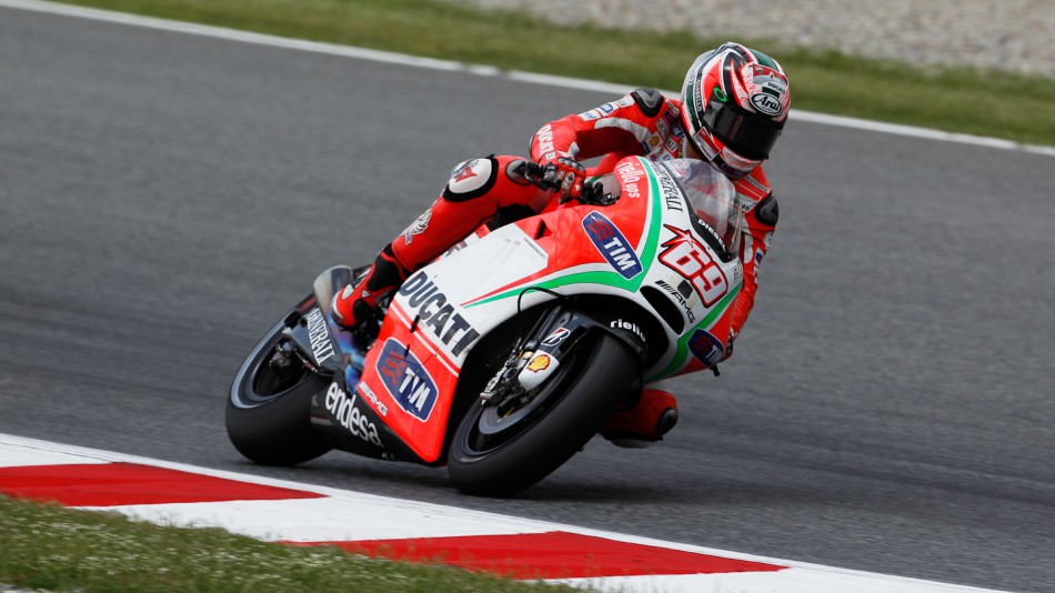 Nicky Hayden, Ducati Team, Catalunya Test