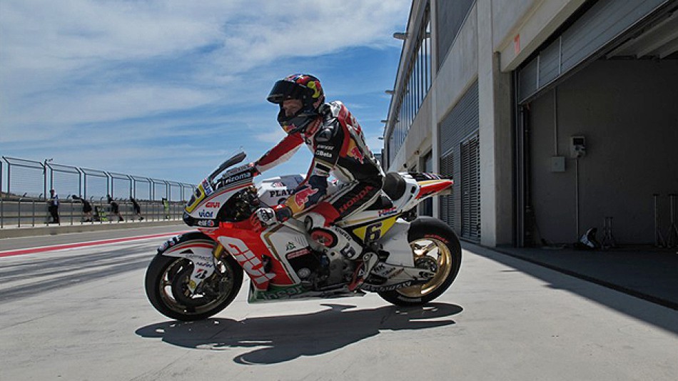 Stefan Bradl, LCR Honda MotoGP, MotorLand Aragon Official Test