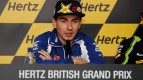 Jorge Lorenzo, Yamaha Factory Racing, Hertz British Grand Prix Press Conference