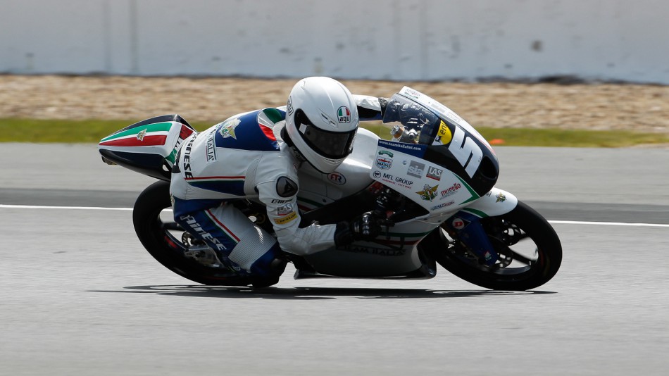Romano Fenati, Team Italia FMI, Silverstone FP2