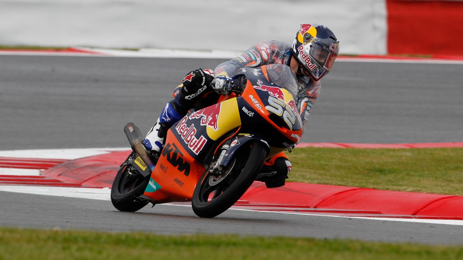 Danny Kent, Red Bull KTM Ajo, Silverstone FP1