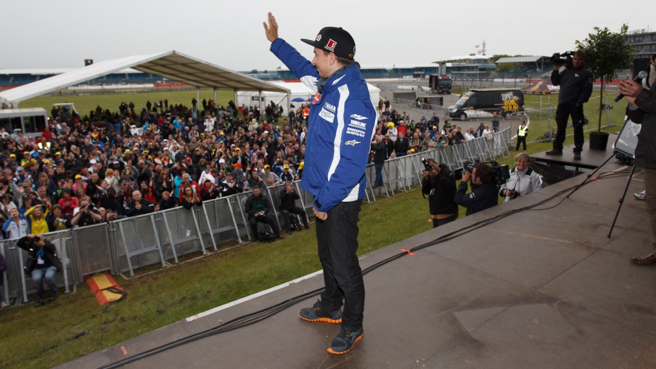 Jorge Lorenzo, Yamaha Factory Racing, Day Of Champions, Silverstone