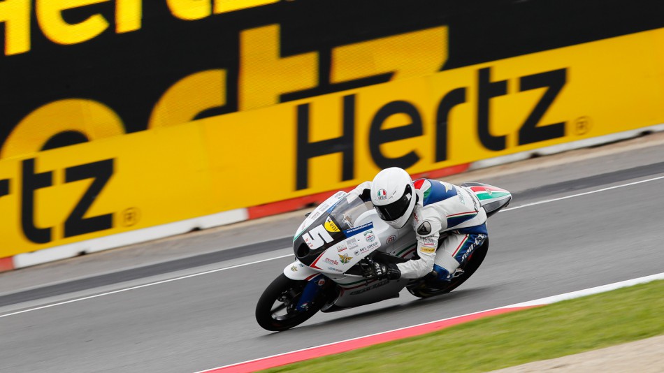 Romano Fenati, Team Italia FMI, Silverstone QP