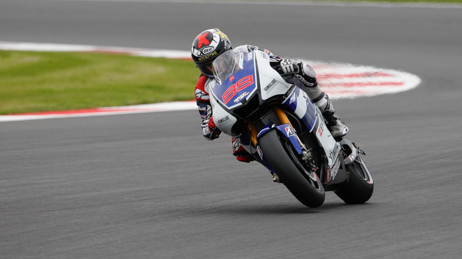 Jorge Lorenzo, Yamaha Factory Racing, Silverstone QP