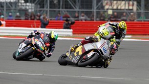 Redding storms to podium finish in his home race