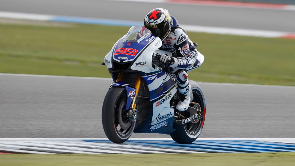 Jorge Lorenzo, Yamaha Factory Racing, Assen FP1
